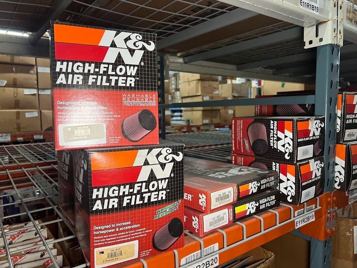 K&N inventory detail from liquidation